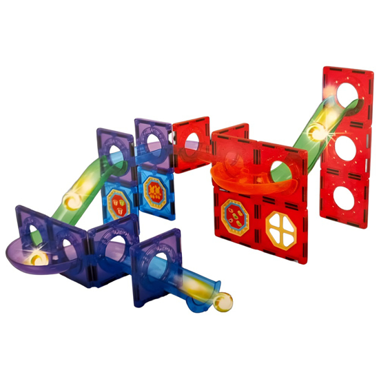 Imagen de Juego de bloques magnéticos Magic Tiles 49 piezas 7,5cm