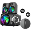 Imagen de Parlante 2.1 Bluetooth RGB Mikuso SPK-F10
