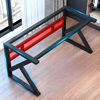 Imagen de Escritorio Gamer Negro Carbono 100x60 cm Hierro y Madera