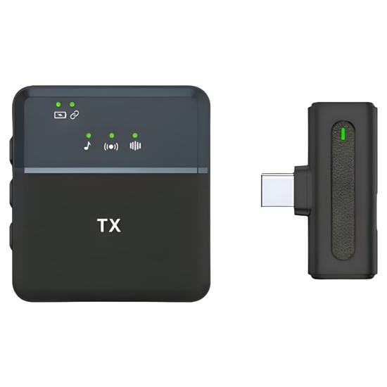 Imagen de Micrófono inalámbrico con conector Tipo C