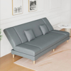 Imagen de Sillón Sofá Cama Plegable 2 Cuerpos Gris 180cm