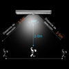 Imagen de Tira LED Magnética Recargable 19cm con Sensor (Luz cálida)