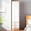 Imagen de Armario 2 Cajones 1 Puerta 180cm Color Natural/Blanco