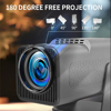 Imagen de Proyector 4K WIFI Android 12 HDMI 1080p F600 Control Remoto
