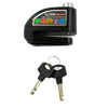 Imagen de Tranca de Disco Para Moto Con Alarma VAR444