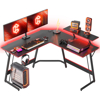 Imagen de Escritorio Gamer en L con Elevación para Monitor