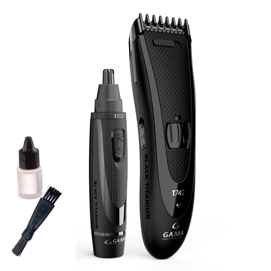 Imagen de Set Cortapelo y Trimmer GA.MA Titanium 744