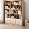 Imagen de Estantería Biblioteca 5 Niveles 4 Puertas 2 Cajones 140x178cm