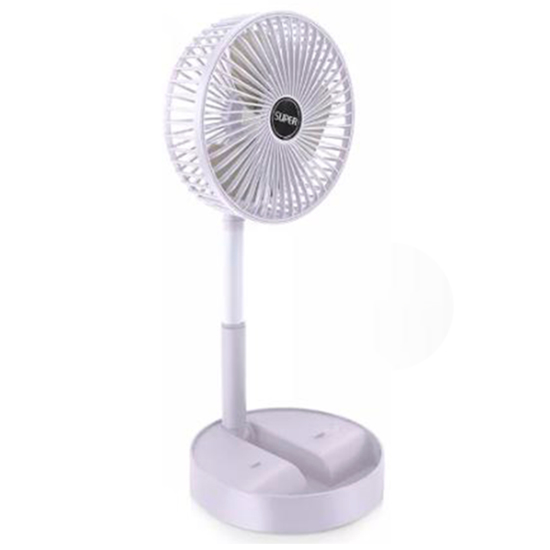 Imagen de Ventilador Extensible Recargable Con Soporte Para Celular