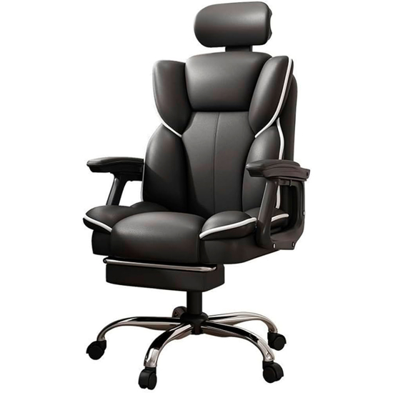 Imagen de Silla De Escritorio Ajustable Acolchonado Reclinable 014-15