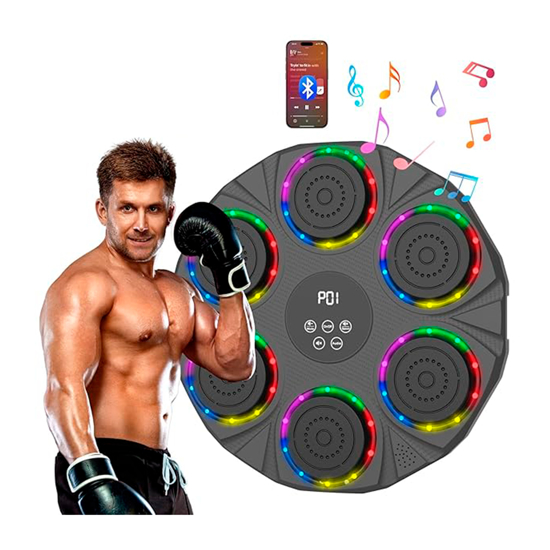 Imagen de Entrenador de Boxeo 6 Objetivos Música Bluetooth