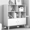 Imagen de Estantería Organizador 3 Niveles 2 Puertas Blanca 80x107cm