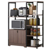 Imagen de Rack Multiuso Organizador Cocina Metal y Madera 90cm