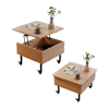Imagen de Mesa Ratona Auxiliar con Elevación 55cm con Ruedas