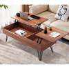 Imagen de Mesa Ratona Auxiliar Doble Elevación 120cm con Patas