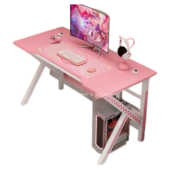 Imagen de Escritorio Metal y MDF Gamer 120x60cm Rosa