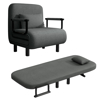 Imagen de Sofá Cama 1 Cuerpo Reclinable, Plegable con Almohadón