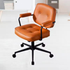 Imagen de Silla De Escritorio Oficina Vintage Cuero Sintético