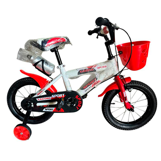 Imagen de Bicicleta Infantil Rodado 14 Huilong Roja