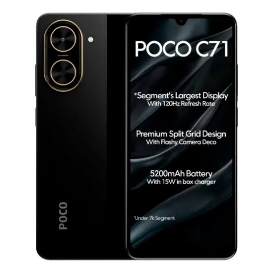 Imagen de Celular Xiaomi Poco C71 6.88" 3/64 GB Dual SIM