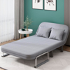 Imagen de Sofá Cama 2 Plazas 150cm Reclinable, Plegable con Almohadones