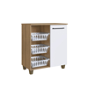 Imagen de Organizador De Cocina Miel Y Blanco 75x68x38cm