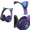 Imagen de Auricular Bluetooth Con Orejas Y Luces Led RGB