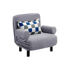 Imagen de Sofá Cama 1 Cuerpo Reclinable, Plegable con Posa Brazos