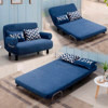 Imagen de Sofá Cama 1 Cuerpo Reclinable, Plegable con Posa Brazos