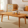 Imagen de Mesa Ratona Patas Plegables 80x55cm Color Natural