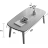 Imagen de Mesa Ratona Patas Plegables 80x55cm Color Natural
