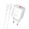 Imagen de Cargador Bloox C2 60W Con Cable Tipo C a Tipo C