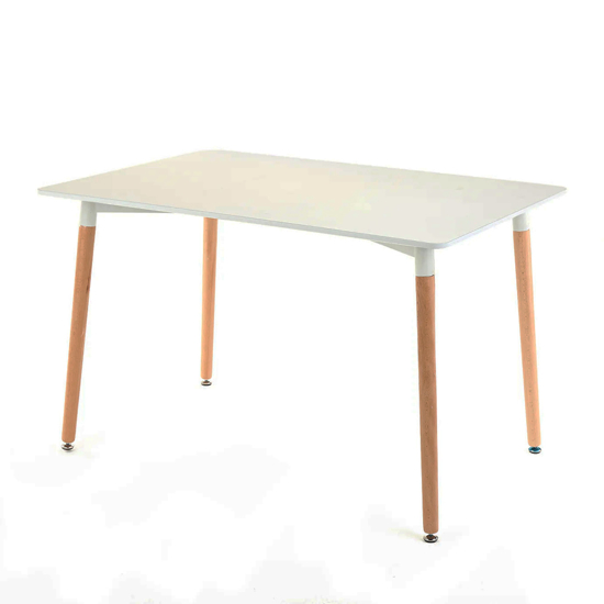 Imagen de Mesa Comedor Rectangular Madera 120x60 cm