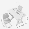 Imagen de Escritorio Infantil Con Silla, Accesorios y Altura Ajustable