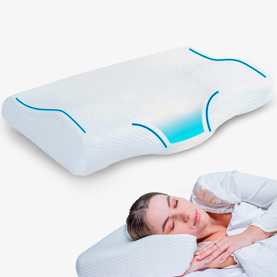 Imagen de Almohada Memoria Cervical Viscoelástica 54x39cm