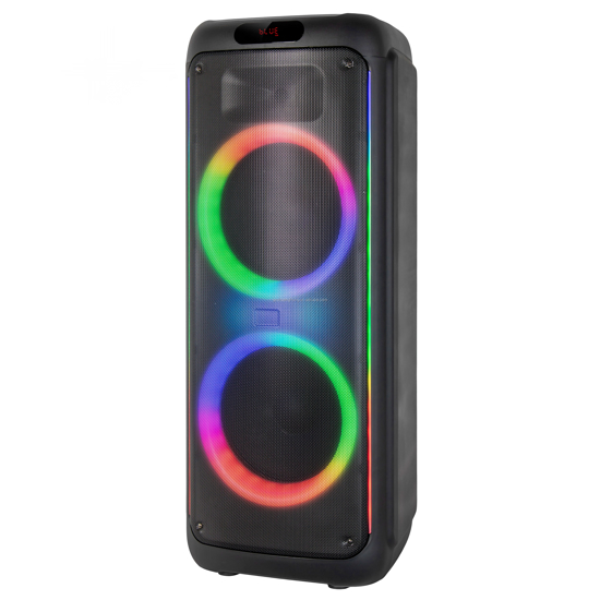 Imagen de Parlante Portátil Bluetooth 2 Micrófonos y Control