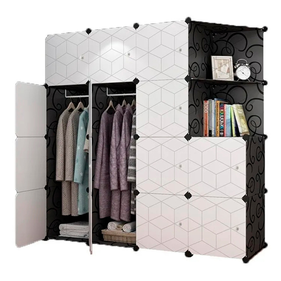 Imagen de Armario Ropero 16 Módulos ABS Plástico Organizador