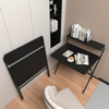 Imagen de Escritorio Compacto MDF Metal Plegable 80 cm Negro