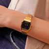 Imagen de Reloj  Mujer Casio LA-680WGA-1B Dorado