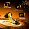 Imagen de Auriculares Bluetooth Transformers TF-T10 PRO Amarillo