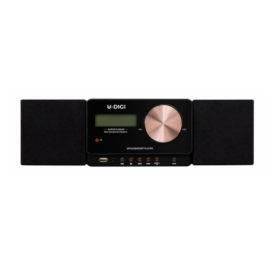 Imagen de Minicomponente U-digi CD-107BT AM/FM Bluetooth CD USB