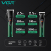 Imagen de Combo Barbero VGR Cortapelo y Patillera V-677