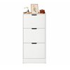 Imagen de Zapatera MDF 3 Niveles con Estante Blanco