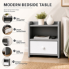 Imagen de Mesa de Luz MDF 33x30x40cm Mövi