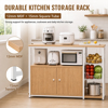 Imagen de Multiuso Organizador Cocina Metal y Madera 100cm Mövi