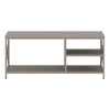 Imagen de Mesa Ratona Industrial Madera Metal Con Estantes 100x50cm Mövi