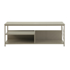 Imagen de Rack Para TV De MDF y Metal 120 Cm Con Estantes Mövi