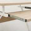 Imagen de Escritorio Compacto Con Ruedas Metal y MDF Mövi