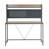 Imagen de Escritorio Estante y Panel Organizador MDF Hierro 124cm Mövi