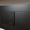 Imagen de Escritorio Estante y Panel Organizador MDF Hierro 124cm Mövi